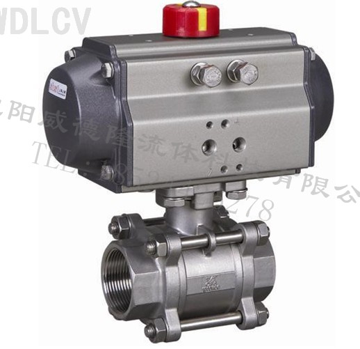 ​内螺紋氣動(dong)球閥 WDLQ611F