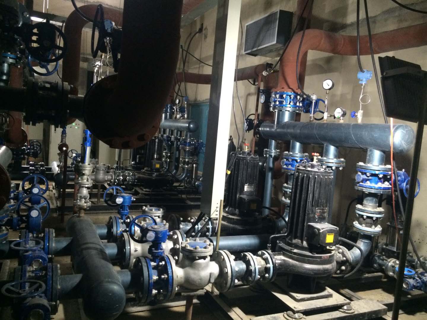 撫順銀行(hang)泵站使用現(xian)場