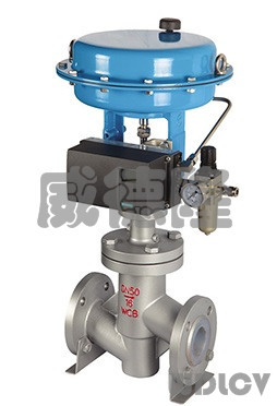 PF系列氣動襯(chen)氟調節閥