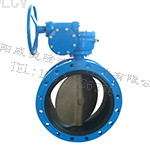 渦(wō)輪法蘭軟密封(feng)蝶閥  D341X