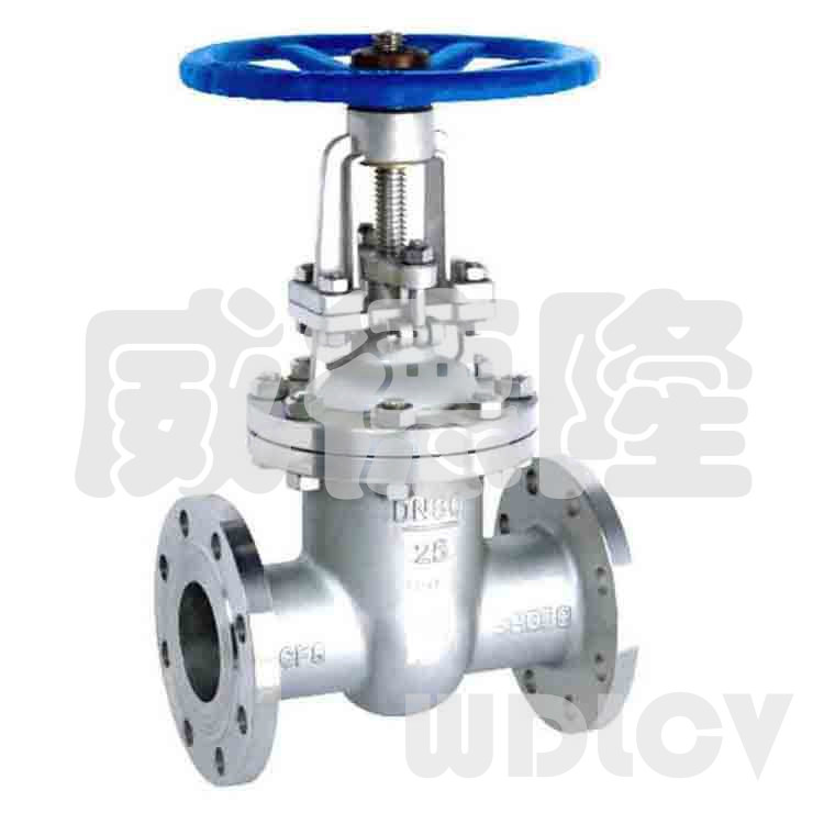 法蘭不(bu)鏽鋼閘閥 WDLZ41H