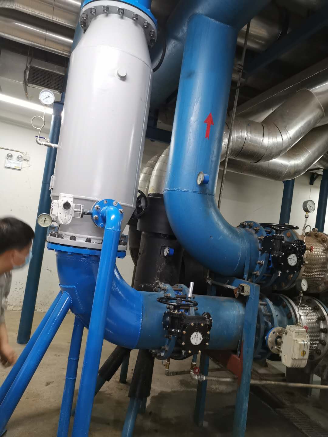 沈陽(yang)醫大一院泵(beng)房使用現場(chang)